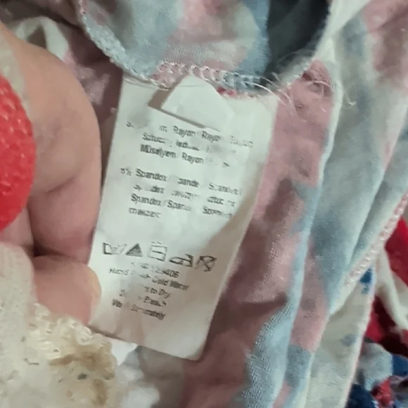 VENUS Red and Blue Star Striped Tank Top - Picture 6 of 7